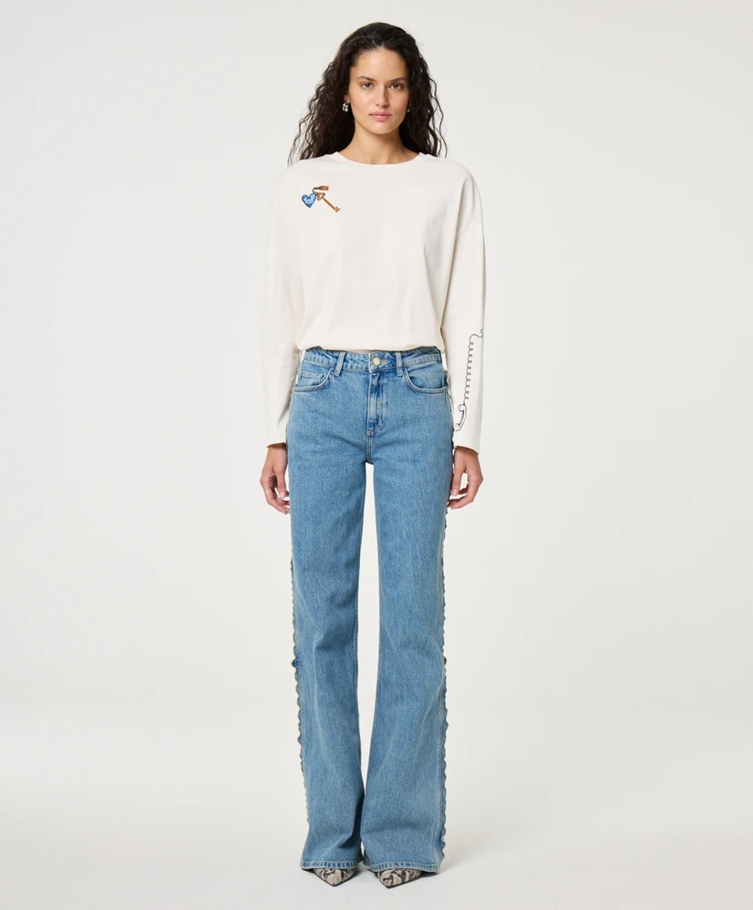Fabienne Chapot Jeans Wide Leg Thea