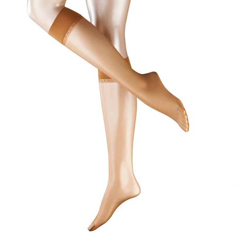 FALKE Kniekousen Shelina 12 Denier Sun