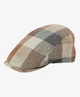 Faustmann Flatcap Geblokt