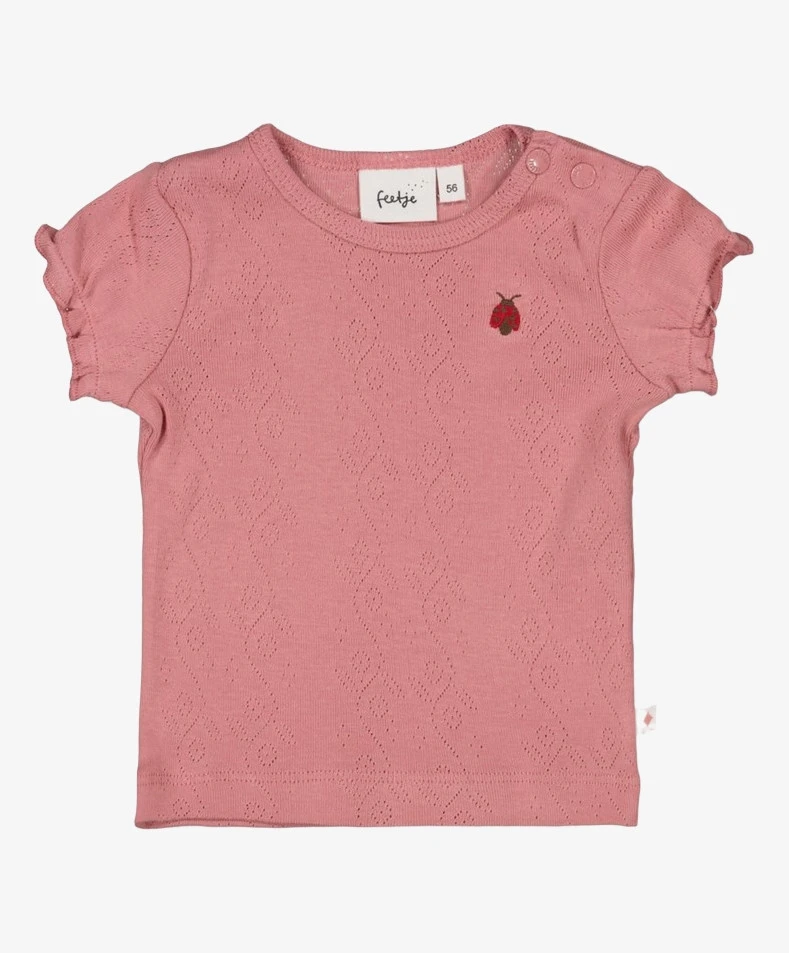 FEETJE T-shirt Ajour Rib