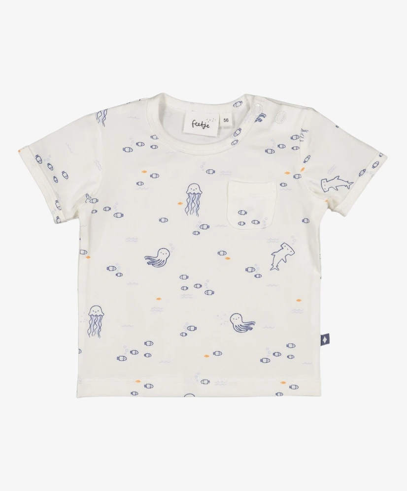 FEETJE T-shirt Blue Ocean