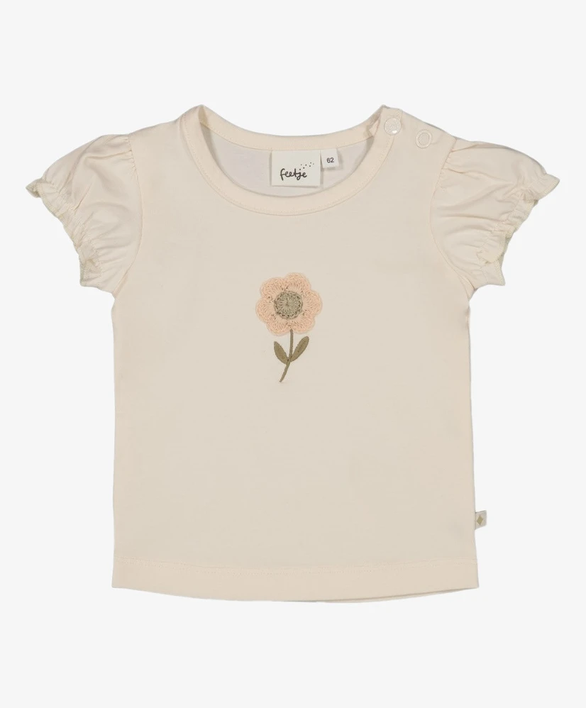 FEETJE T-shirt Crochet Bloem