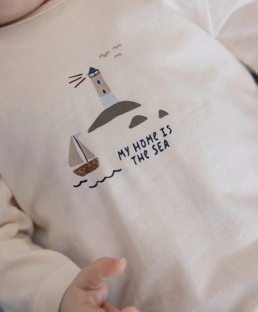 FEETJE T-shirt Let's Sail