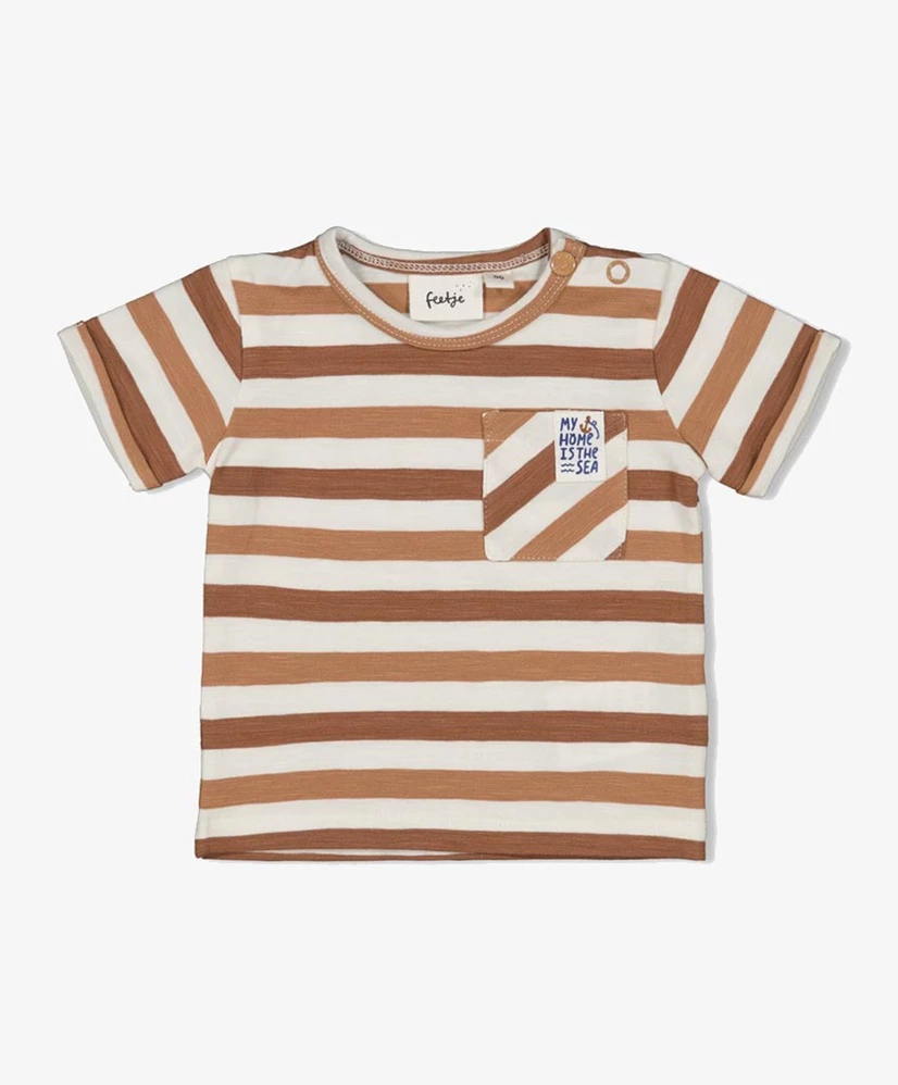 FEETJE T-shirt Stripe Let's Sail