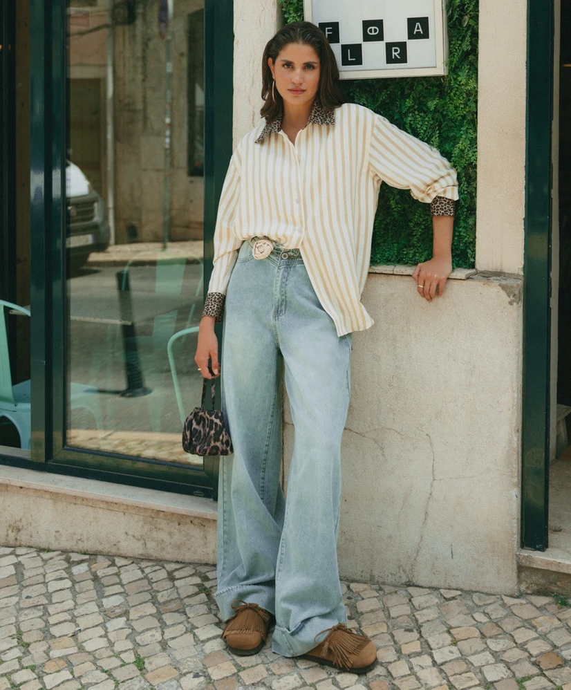 FLURESK Jeans Wide Leg Sien