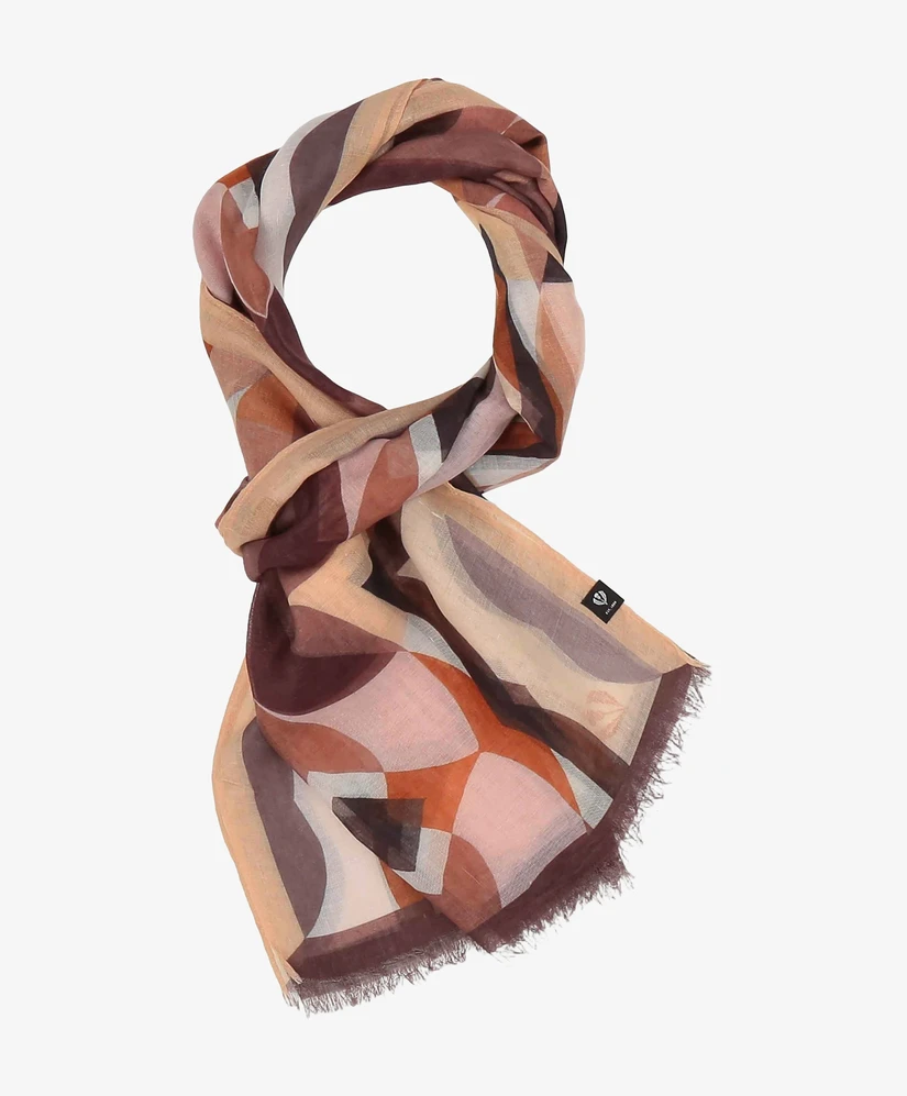 FRAAS Sjaal Allover Print