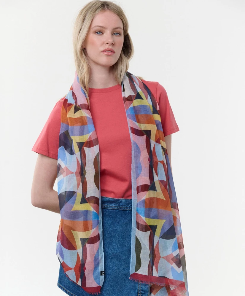FRAAS Sjaal Allover Print