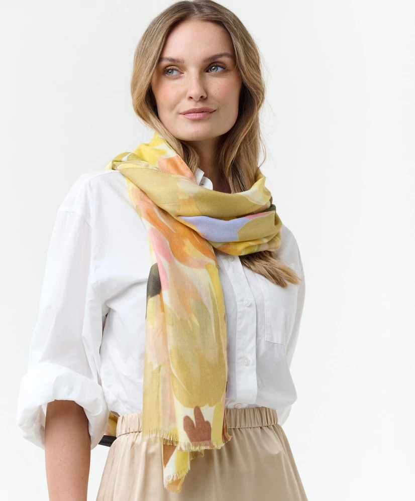 FRAAS Sjaal Allover Print