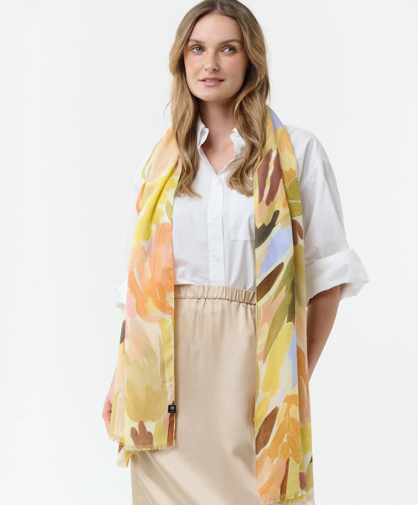 FRAAS Sjaal Allover Print