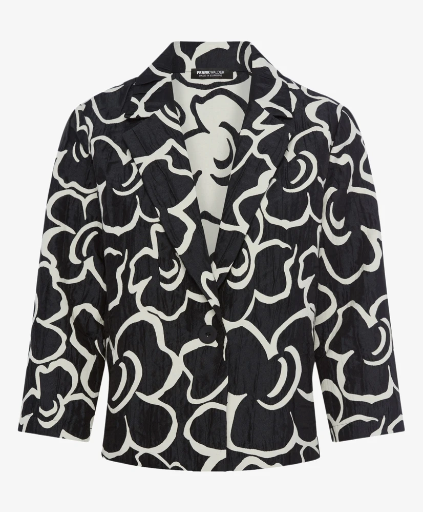 Frank Walder Blazer Allover Print