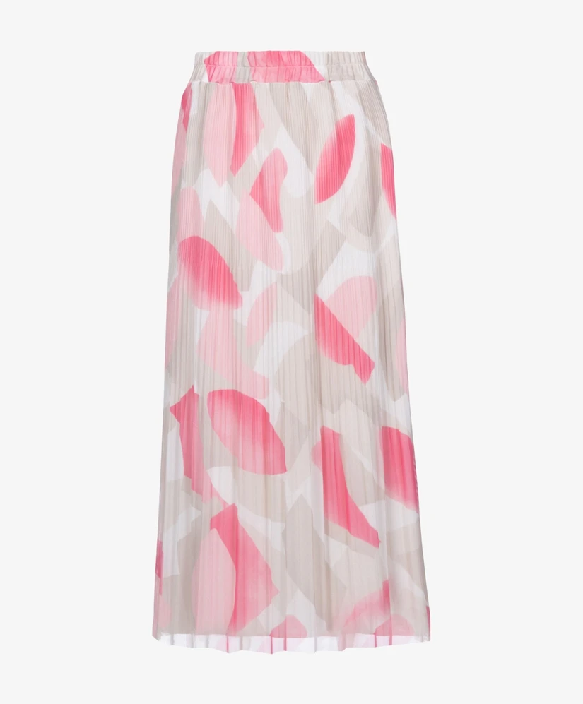 Frank Walder Midi Rok Uni Plisseerock