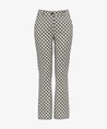Frank Walder Pantalon Flaired Allover Print