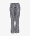 Frank Walder Pantalon Flaired Allover Print