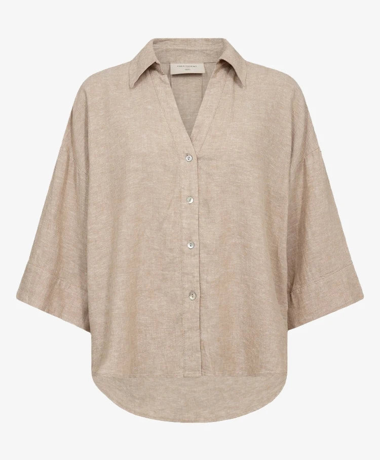 FREEQUENT Blouse Lava