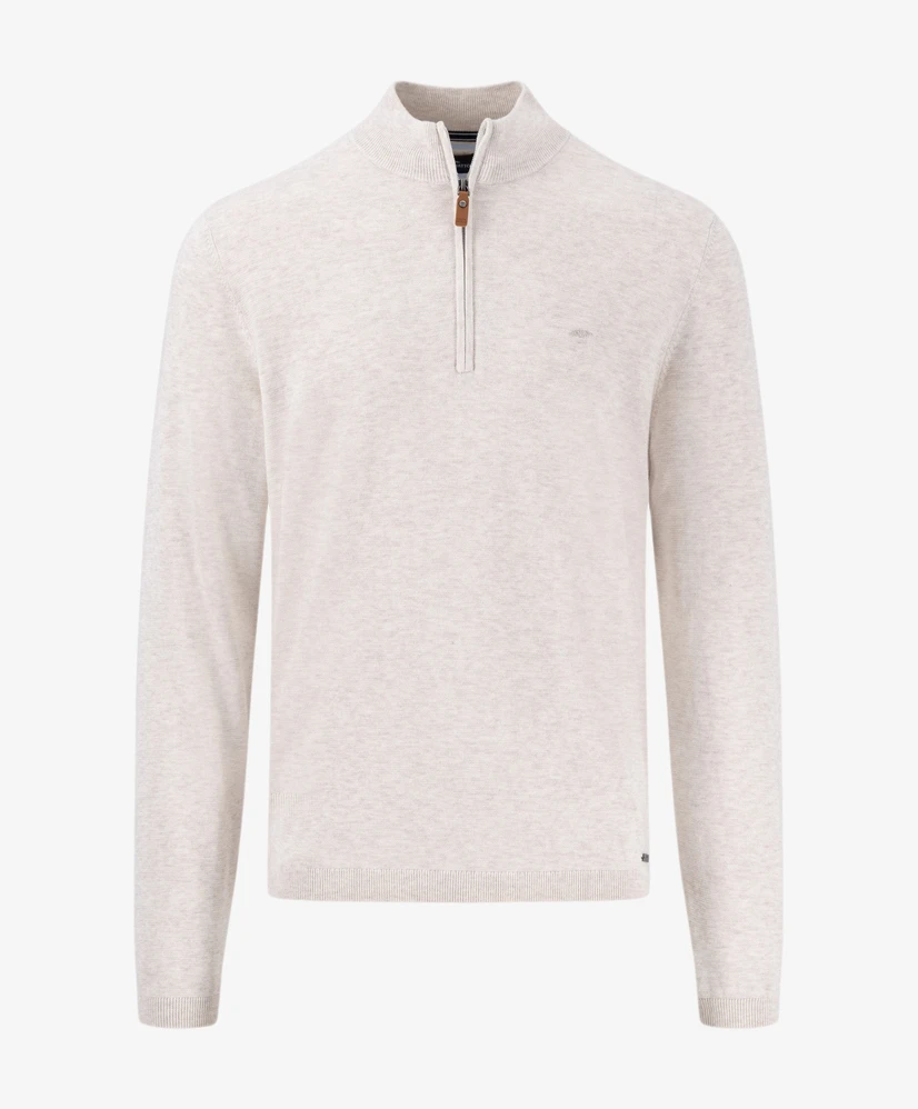 Fynch-Hatton Half Zip Trui Troyez