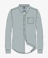 Fynch-Hatton Overhemd Allover Print Casual Fit