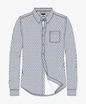 Fynch-Hatton Overhemd Allover Print Casual Fit