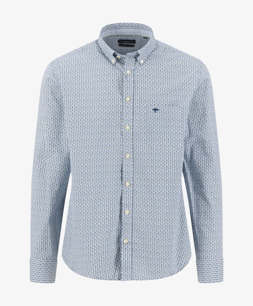 Fynch-Hatton Overhemd Allover Print Casual Fit