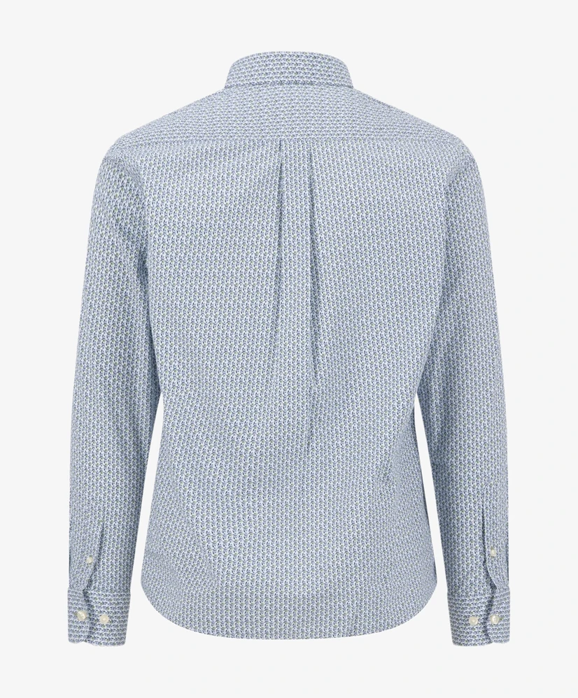 Fynch-Hatton Overhemd Allover Print Casual Fit