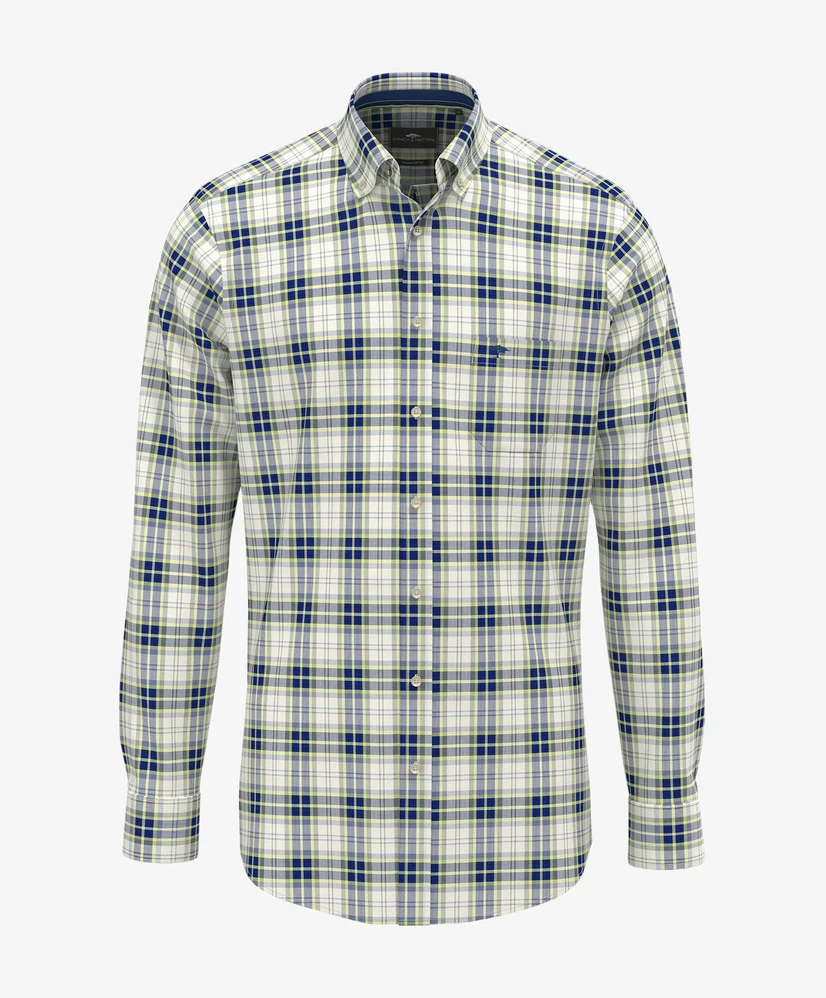 Fynch-Hatton Overhemd Geruit Regular Fit
