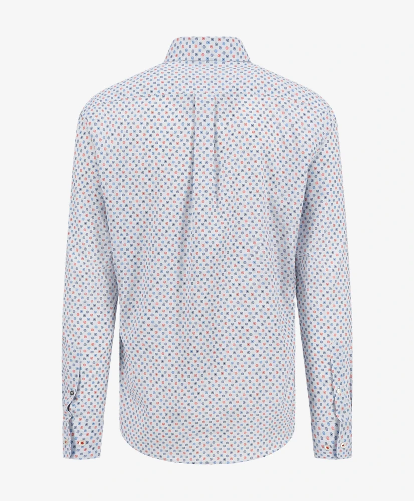 Fynch-Hatton Overhemd Print Casual Fit