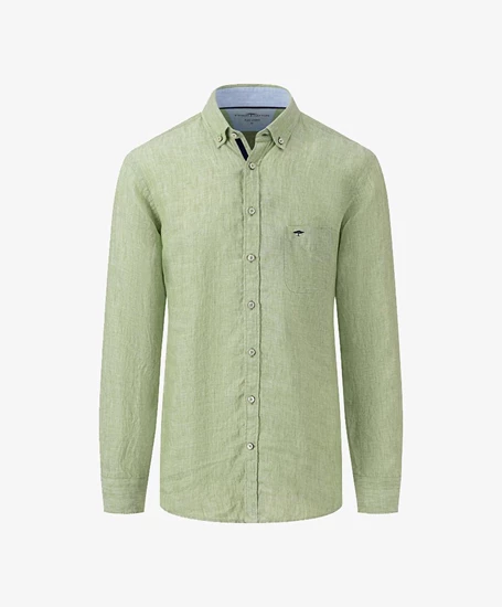 Fynch-Hatton Overhemd Pure Linen Regular Fit