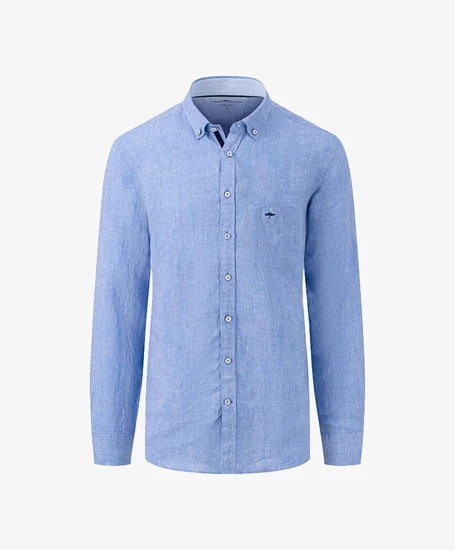 Fynch-Hatton Overhemd Pure Linen Regular Fit