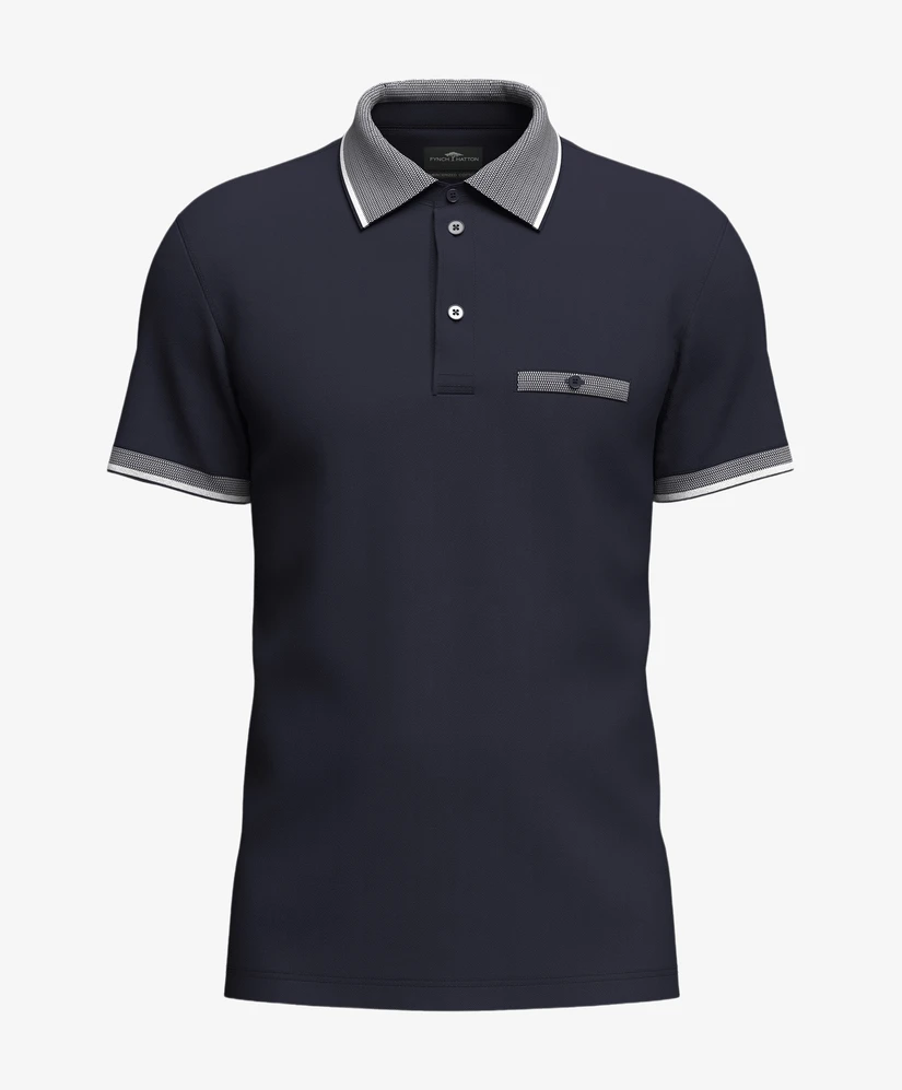 Fynch-Hatton Polo Jacquard Collar