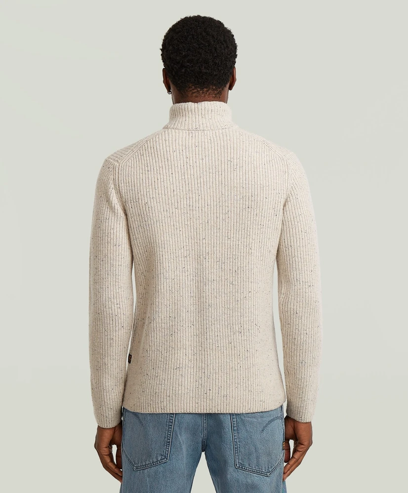 G-Star Half Zip Trui Double Collar