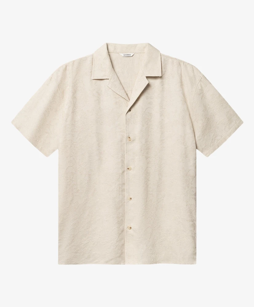 GABBA Overhemd Jens Over Resort Soft SS