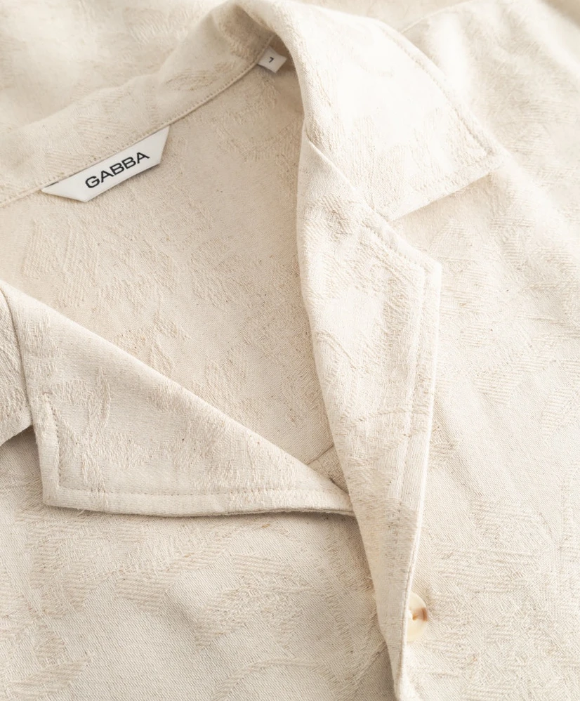 GABBA Overhemd Jens Over Resort Soft SS