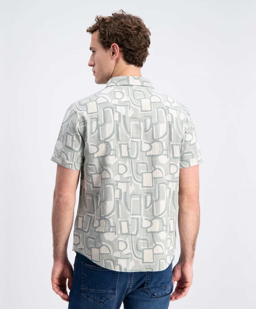 Gabbiano Overhemd Allover Print