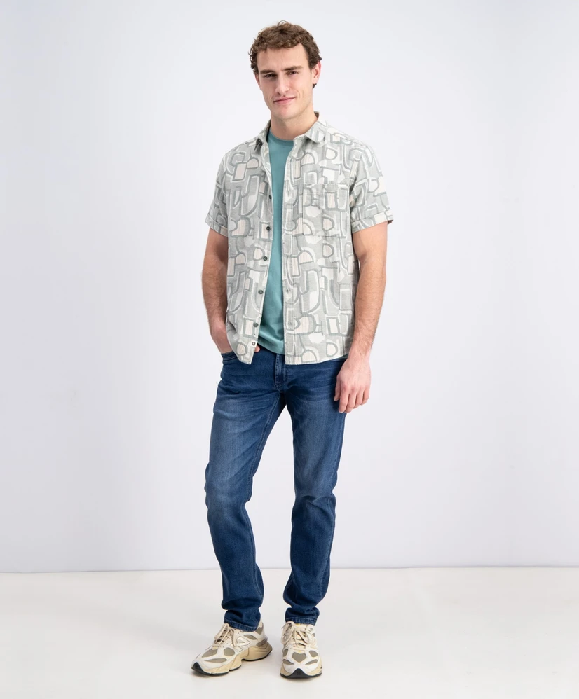 Gabbiano Overhemd Allover Print