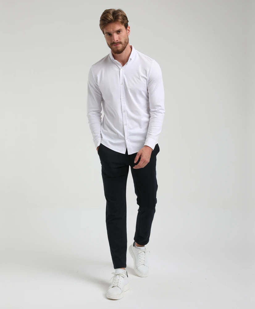 Gabbiano Overhemd Comfort Premium Effen