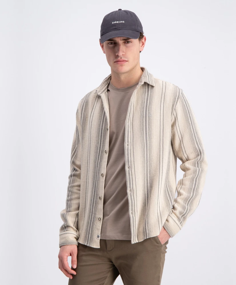 Gabbiano Overshirt Jens Striped