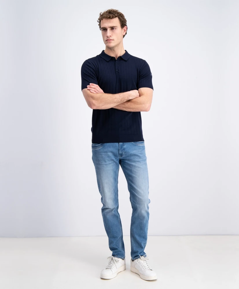 Gabbiano Polo Mavon Stripe