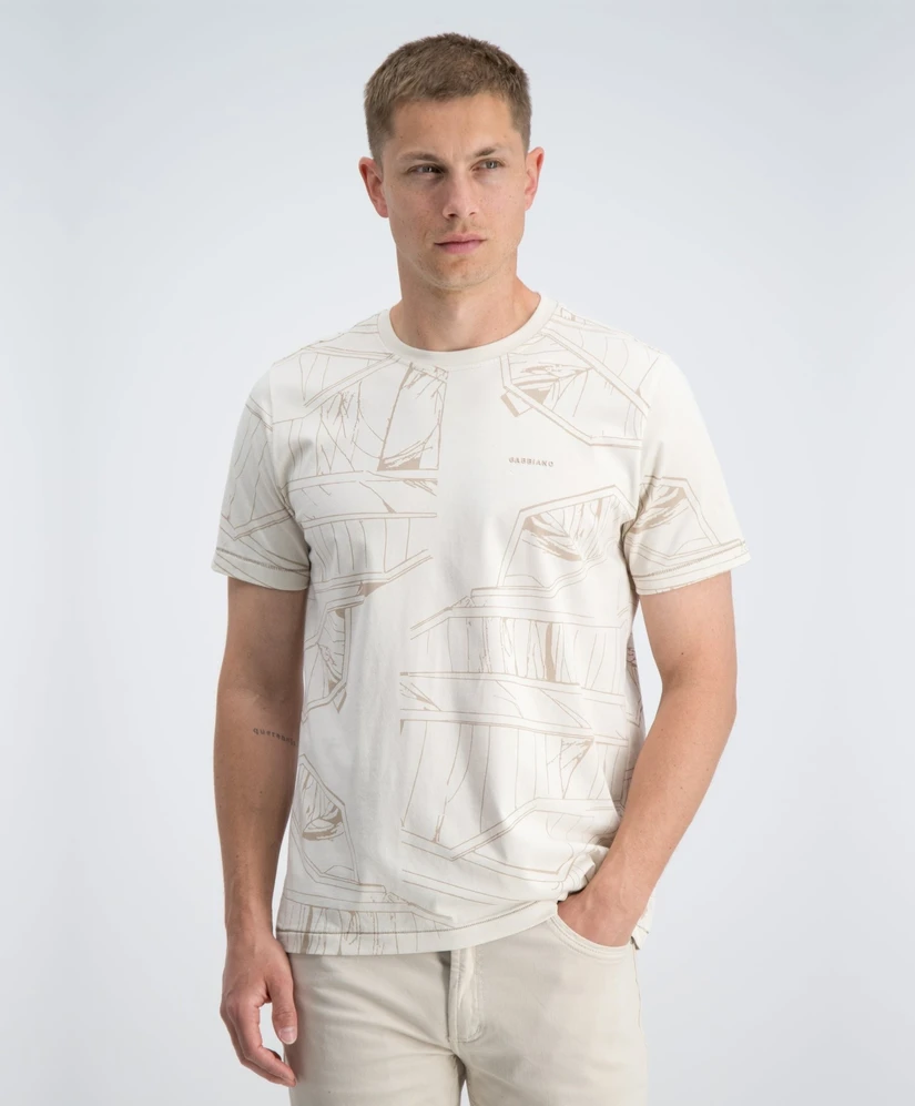 GABBIANO T-shirt Allover Print