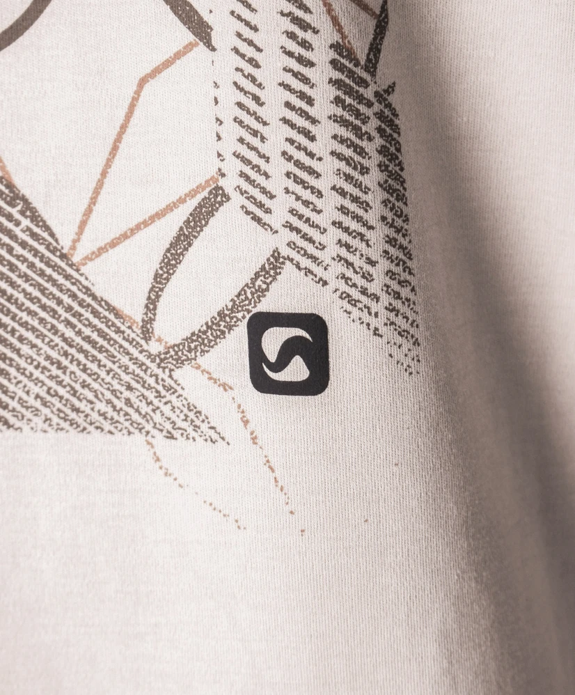 Gabbiano T-shirt Bistra Backprint