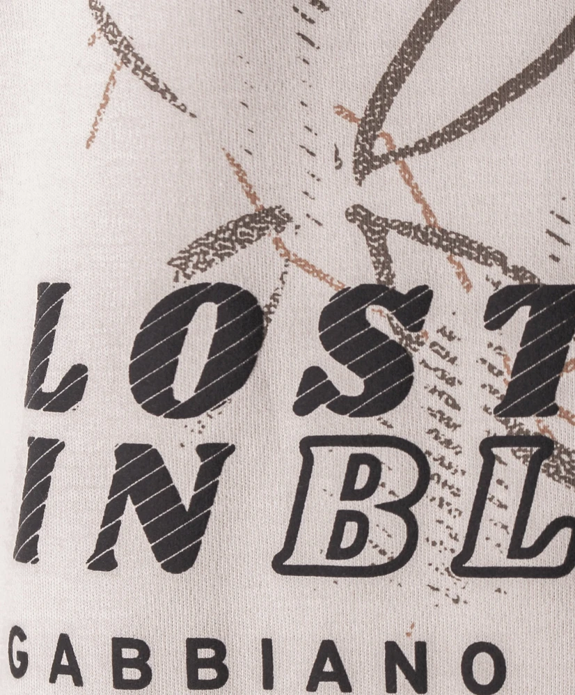 Gabbiano T-shirt Bistra Backprint