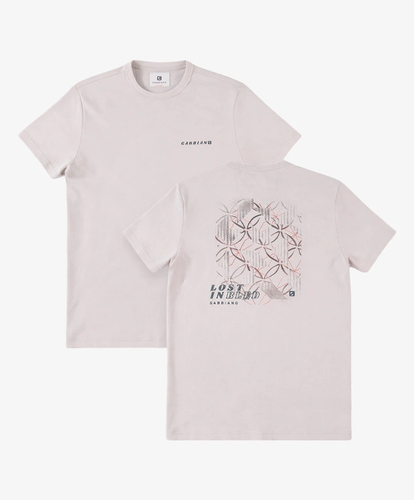 Gabbiano T-shirt Bistra Backprint