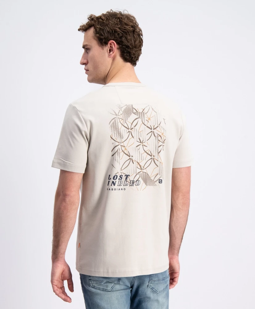 Gabbiano T-shirt Bistra Backprint