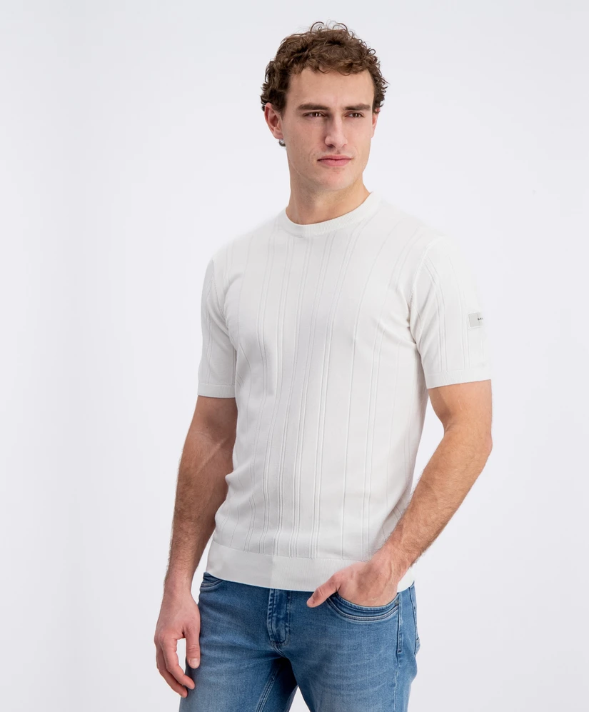 Gabbiano T-shirt Nomik Striped Knitted