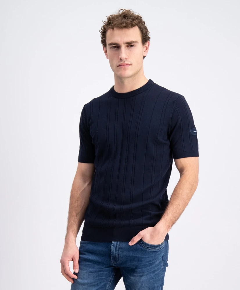 Gabbiano T-shirt Nomik Striped Knitted