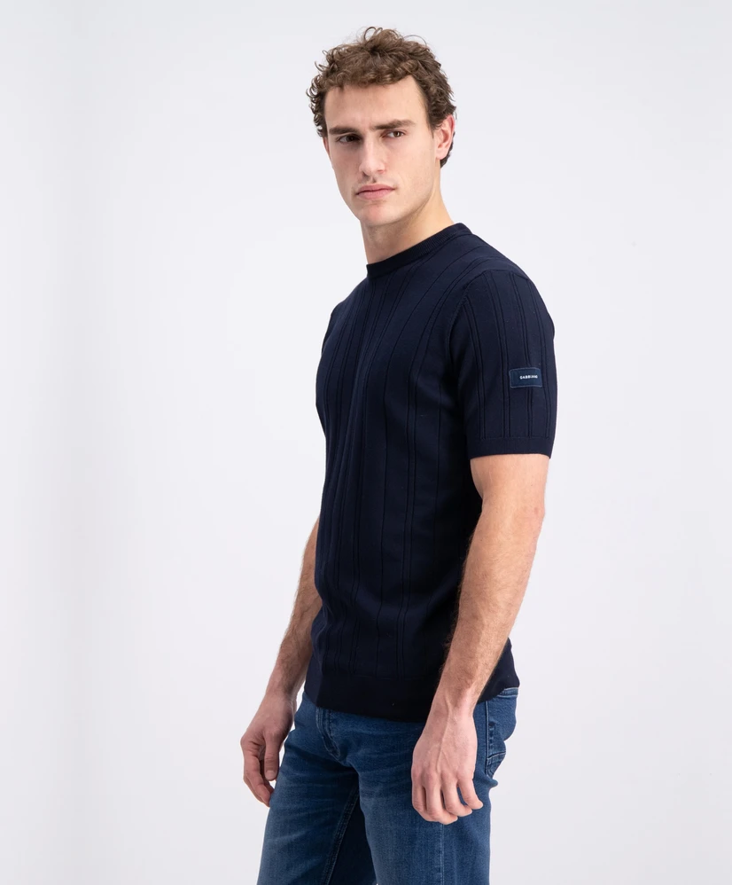Gabbiano T-shirt Nomik Striped Knitted