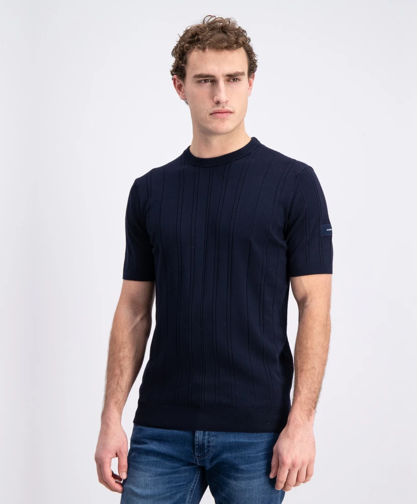 Gabbiano T-shirt Nomik Striped Knitted