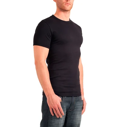 Garage T-Shirt Semi Body Fit Zwart