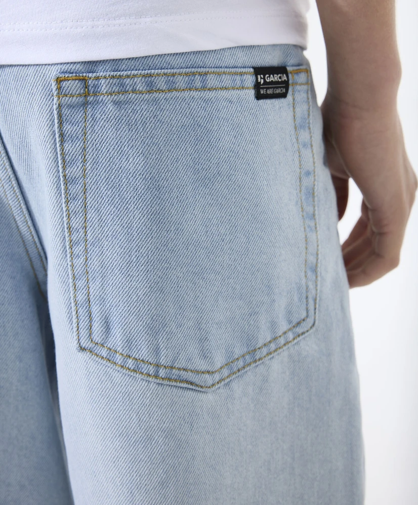 GARCIA Bermuda Wide Fit Effen