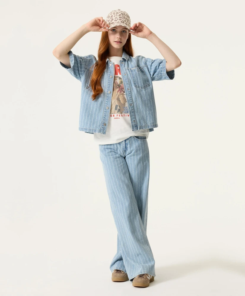 GARCIA Jeans Denim Strepen