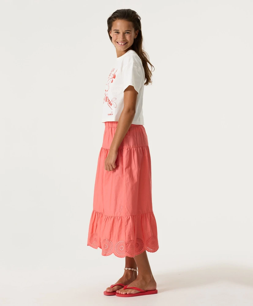 GARCIA Maxi Rok Broderie
