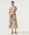 Garcia Midi Jurk Allover Print